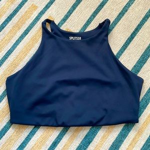 Halter sports bra